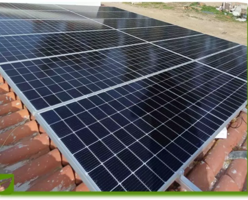 Fotovoltaico 01: Impianto da 20 kW realizzato con 36 moduli fotovoltaici da 550Wp TW Solar e Inverter Huawei, By lavori Enersave Srl