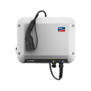 SMA EV CHARGER wallbox stazione colonnina di ricarica con potenza fino a 7,4 kW in monofase e 22 kW in trifase compatibile con tutti i veicoli elettrici