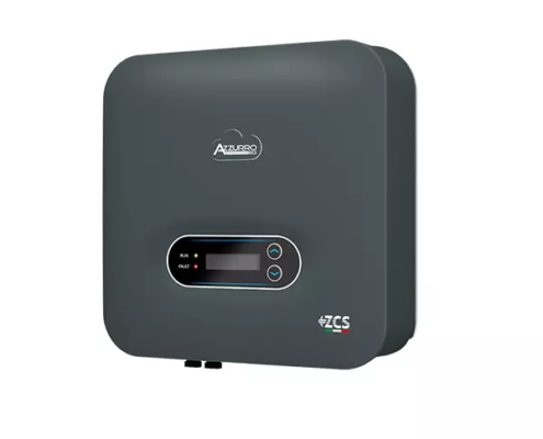 Inverter di stringa monofase (1PH) ZCS AZZURRO serie TLM-V3 con potenze da 3kW (3000TLM) / 3,68kW (3680TLM) / 4kW (4000TLM) / 4,6kW (4600TLM) / 5kW (5000TLM) / 6kW (6000TLM) dotati di doppio canale MPPT e ideale per impianti fotovoltaici residenziali o commerciali di piccola e media dimensione