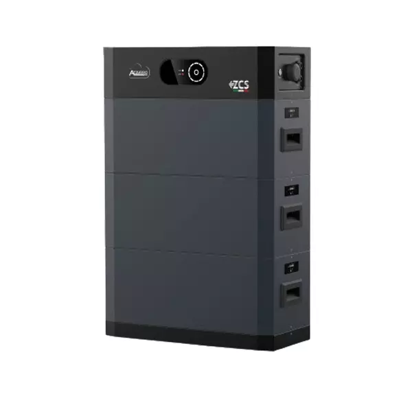 HV SMART 5K Batteria ZCS AZZURRO al litio da 400V con capacità da 5,12kWh espandibile mediante moduli aggiuntivi collegati in parallelo e BMS integrato