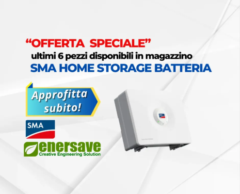 Offerta Speciale Enersave Srl per acquisto online di SMA Home Storage: batteria modulare al litio per accumulo fotovoltaico