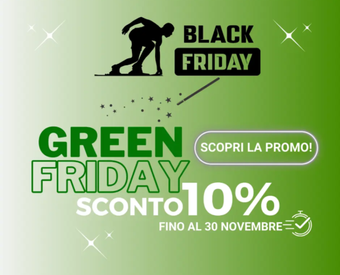 Approfitta del Green Friday Enersave! Solo dal 25 al 30 Novembre 2024, sconto del 10% su tutti i servizi sostenibili: fotovoltaico, solare termico, climatizzazione e altro!