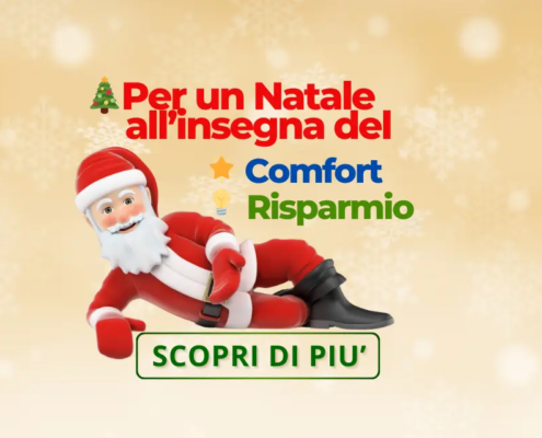 Per un Natale all'insegna del comfort e del risparmio, scegli una pompa di calore e affidati a Enersave per l'acquisto e l'installazione da offerte enersave valide fino al 31 Dicembre 2024