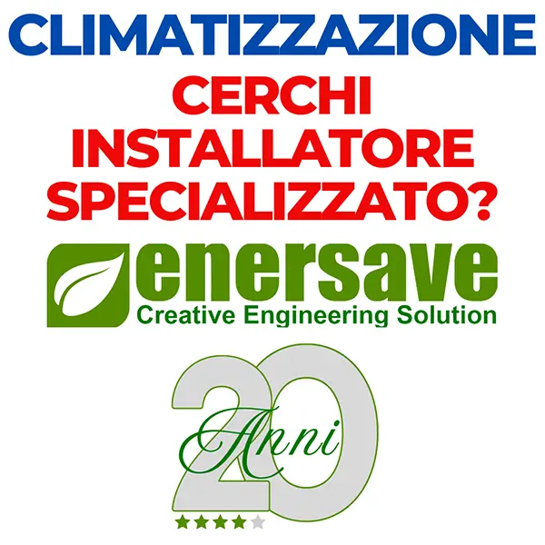 Affidati a Enersave Srl per l'installazione di Condizioantori: Dal 2005 garantiamo installazioni professionali e assistenza completa.